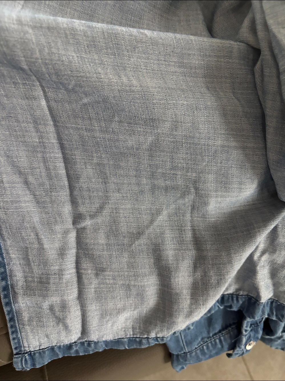 Knox Rose Blue Denim Maxi Shirt Dress - Picture 7 of 7